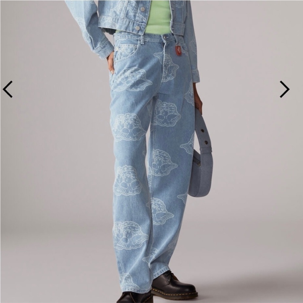 Fiorucci all over Angel Bella jeans
